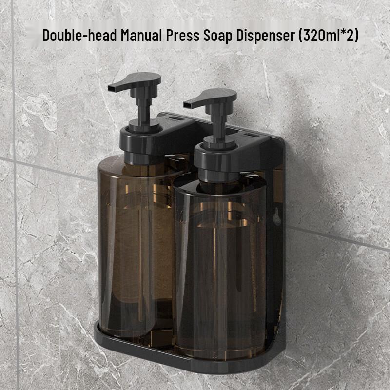 OIMG Wall-Mounted Triple Soap Dispenser