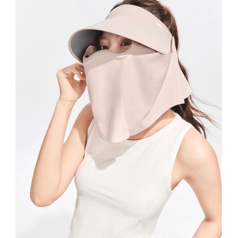 Beneunder Magnetic Sun Protection Visor Hat with Face Mask