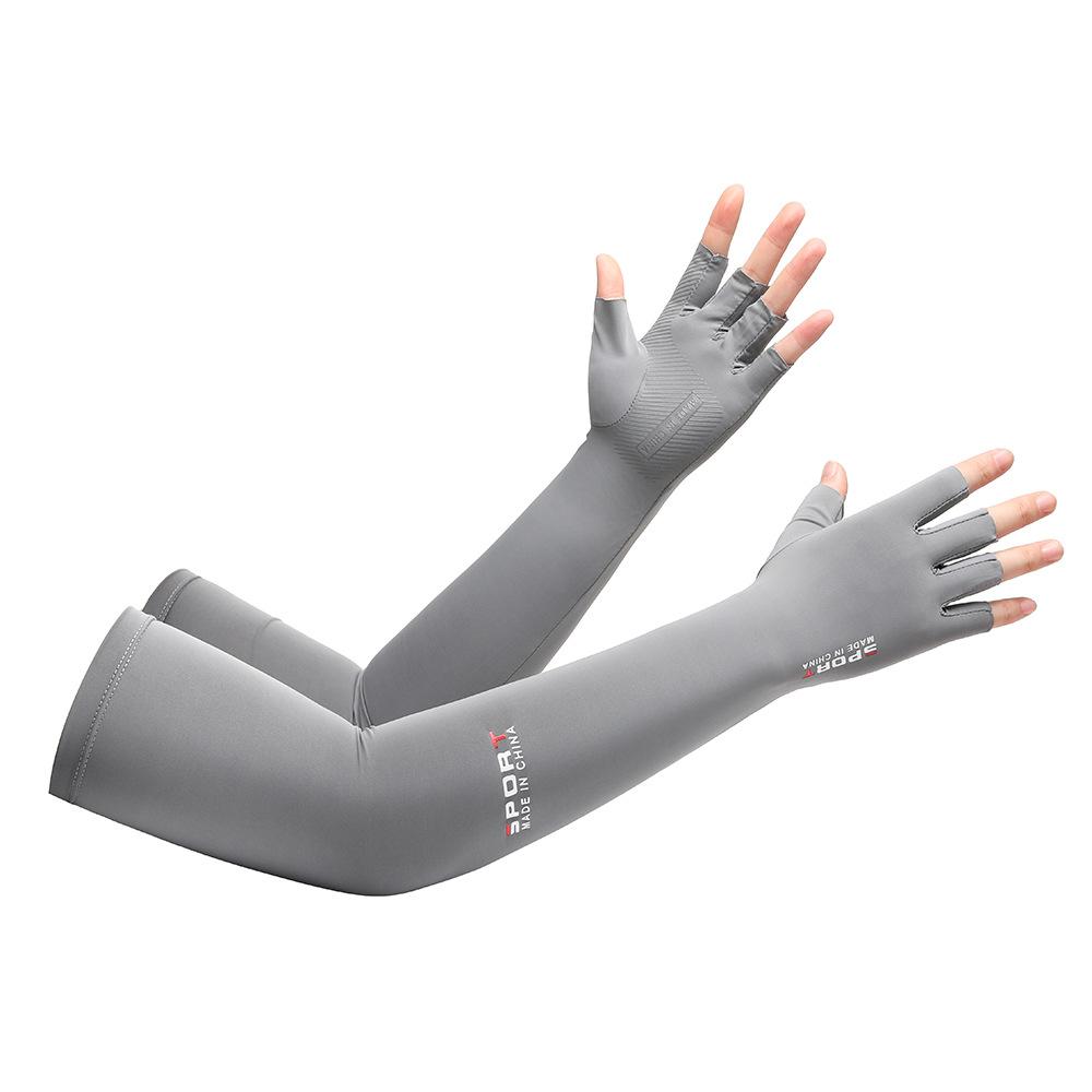 Sonnenschutz-Eisärmel für Männer und Frauen Rutschfestes Fahren Rutschfestes Radfahren Fahrrad Bergsteigen Tourismus Anti-Ultraviolett-Ärmel