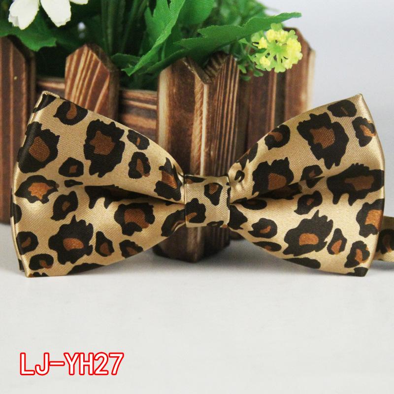 Męska poliestrowa jedwabna mucha z kreskówkowym nadrukiem na wesela i wydarzenia