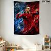 Ronaldo'S Dynamic Celebration Threepiece Set 1 Duvet Cover 2 Pillowcase Without Core Bedding Set Soft And Comfortable