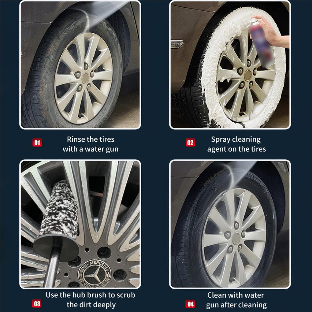 Reifenbürste Nabe Wischer Reinigungsgerät Autozubehör Kratzfrei Haushaltszubehör Rad Staubentferner