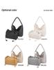 2026 Fashionable Woven Women's Bucket Bag, High-End Shoulder & Underarm Handbag