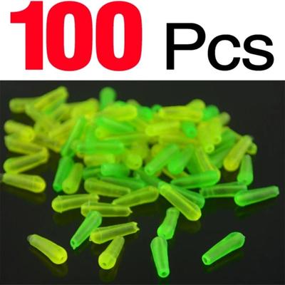 100pcs Rubber Rubber Fishing Drift Seat Hollow Fishing Float Rest  Float Fishing