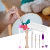 Punch Needle Kit Adjustable Needle Punch Kit Embroidery Tool Storage Box Included For Easter Crafting Projects Adults And