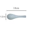 Outlet Set of 5 Commercial-Grade Ceramic Spoons (No Returns)