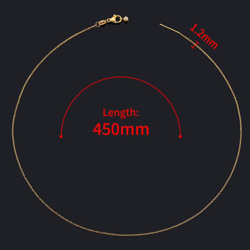 1pc Stainless Steel Semi-finished Link Chain Lobster Clasp Adjustable Stick with Silicon Bead Necklace Parts Jewelry Making