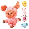 Built-in Voice Bite Resistant Soft Plush Piglet Lion Shape Pet Early Educational Toy
