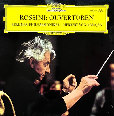Disque Vinyle GIOACCHINO ROSSINI - BERLIN PHILHAR - Ouvertures 2530144 Deutsche Grammo 1971 Allemagne Classique Occasion
