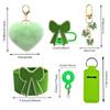 6Pcs Accessory Set For Stanley Cup Water Bottle Handle Strap Straw Cap Protect Bottom Cover Charms Pendant Keychain Decoration