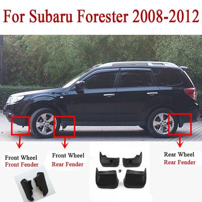 Błotnik samochodowy osłona rozbryzgowa błotnik błotnik błotniki dla Subaru Forester 2009-2012 2013 2014 2015 2016 2017 2018