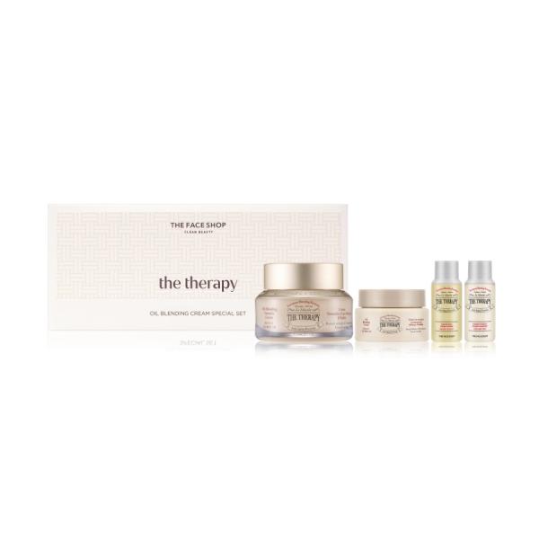 THE FACE SHOP The Therapy Royal Made Oil Blending Cream Set