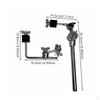 cymbals Stand Extension Arm Metal Extendable Clamp Adjustable High