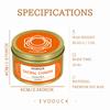 EVODUCK Sacral Chakra Scented Candles Sweet Orange scent-3oz.Suitable as a gift for boyfriends/girlfriends or for home parties