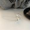 Korean plain ring ring female ins wind design opening adjustment tail ring ring ring