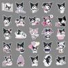 50 Kuromi Sanrio Stickers - Cute & Waterproof for Journals & Insulated Cups