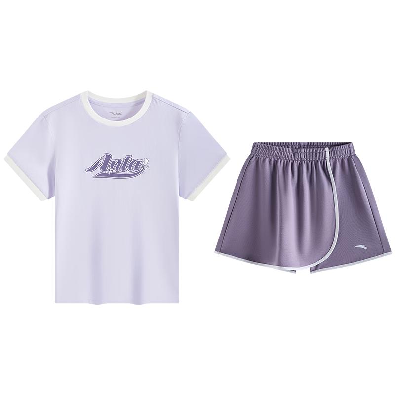 

Anta Kids Girls Summer Knit Sports Set 120