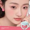 Shi Peini's Mist-Melting Blush Cream, Single Color, Multi-Purpose, High-Gloss Contouring, Facial Shrinking and Expanding Color, Matte Natural Light
