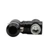 Motorcycle CNC Aluminum Alloy Adjustable Base Modified Rearview Mirror Holder 10mm Rotating Fixed Screw Mirror Stand  Accessorie