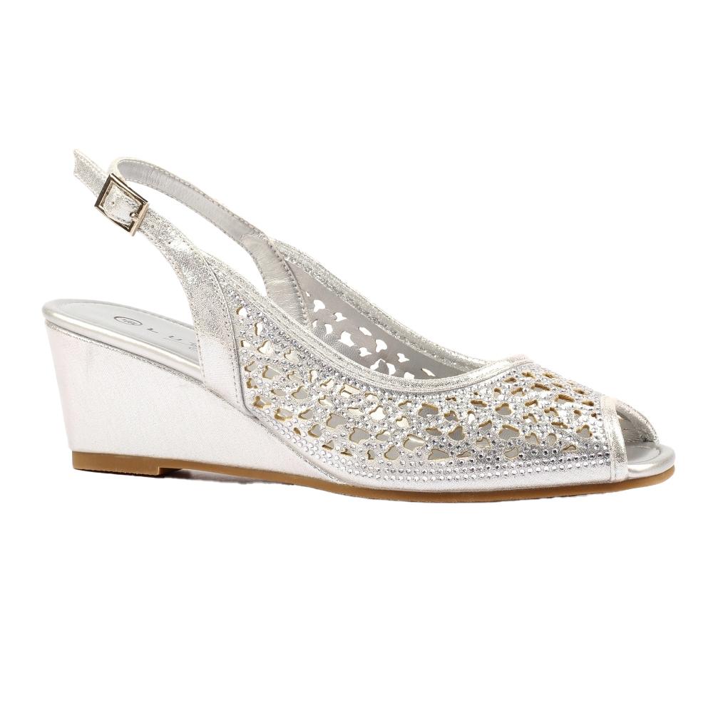 Lunar Womens/Ladies Ramona Wedge Sandals