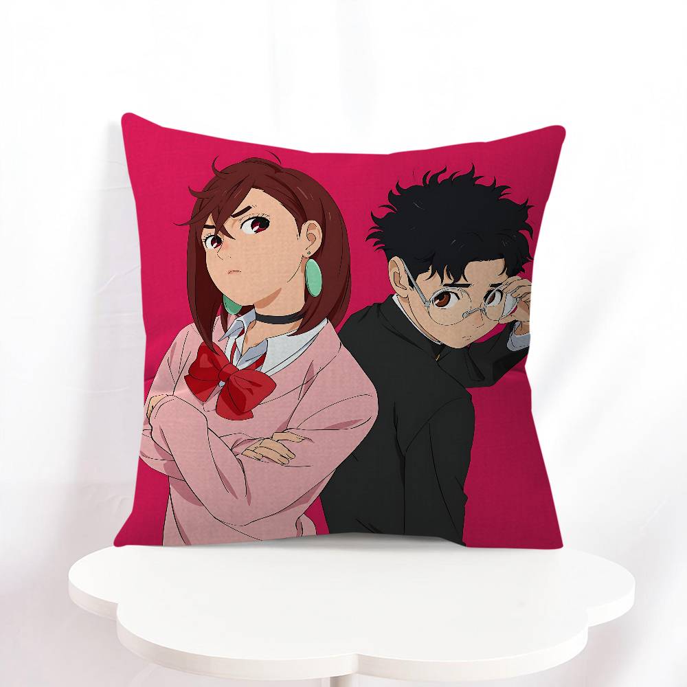 Ken Takakura Office Cushion Pillowcase Car Cushion Cover45X45CM Lumbar Pillowcase Sofa Pillowcover