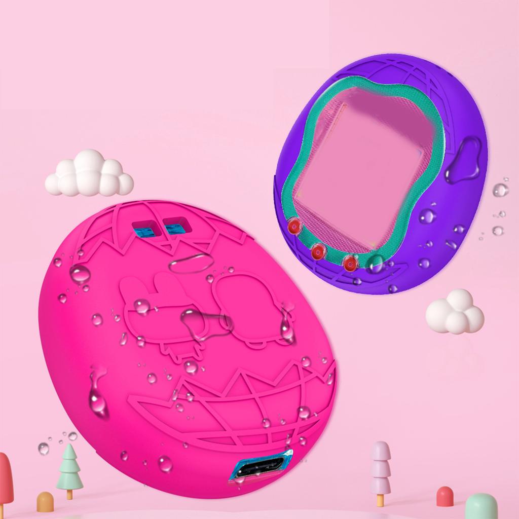 Colorful Silicone Protective Cover for Electronic Pet Game Keep Your Device Safe from Scratches and Falls Wear Resistant