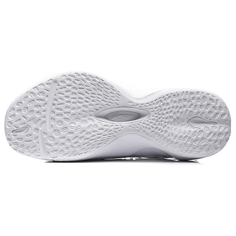 Li Ning SONIC 6 V2 Dämpfung Rutschfest Abdeckung High-Top Basketballschuhe Herren Weiß ABAN027-1