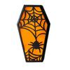 Yousheng Halloween Casket Decor, DIY Bat Ghost Ornament with Lights, Spooky Graveyard Scene Prop for Party Home Haunted