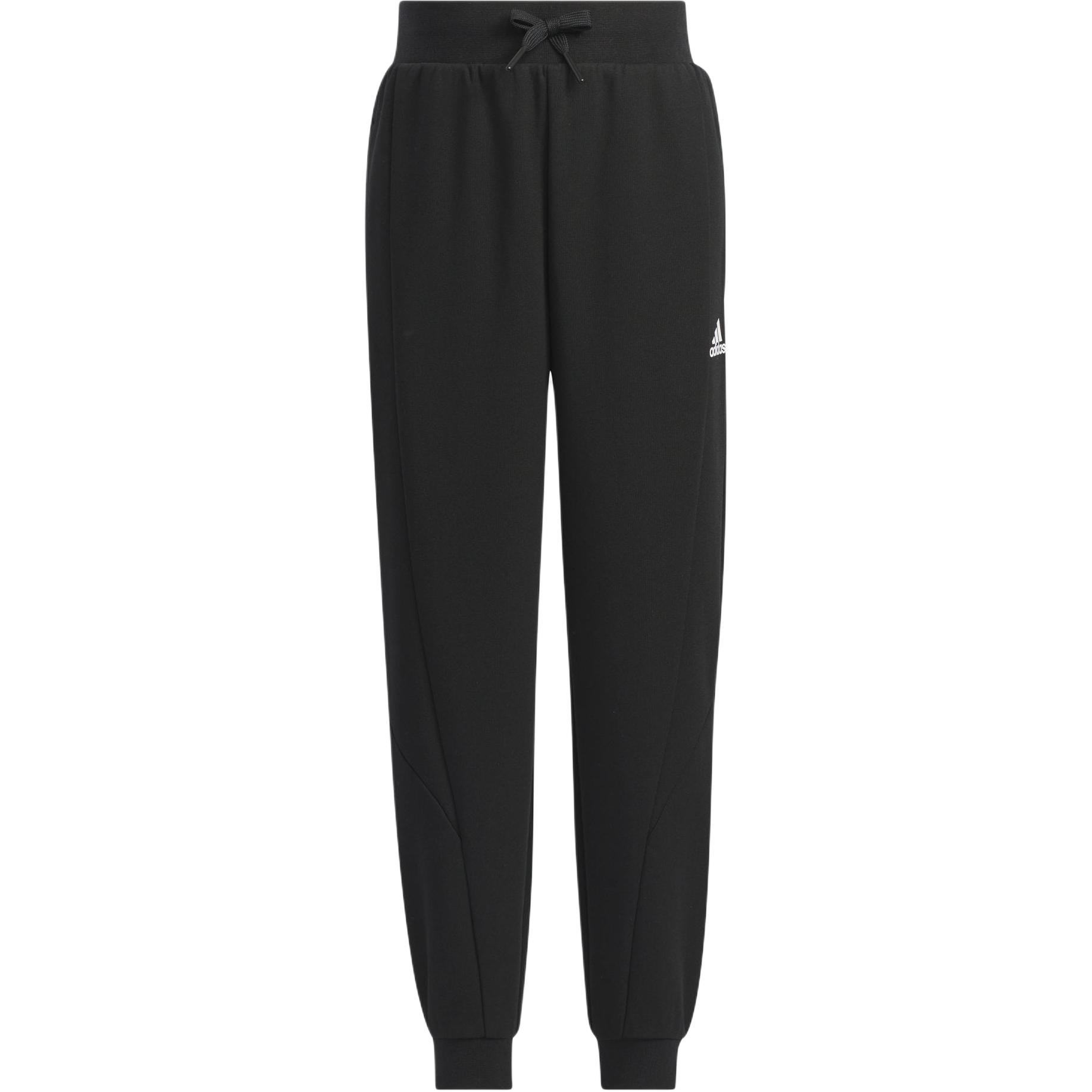 Детские трикотажные спортивные штаны Adidas для возраста 3-7 лет, черные, JM7204 134