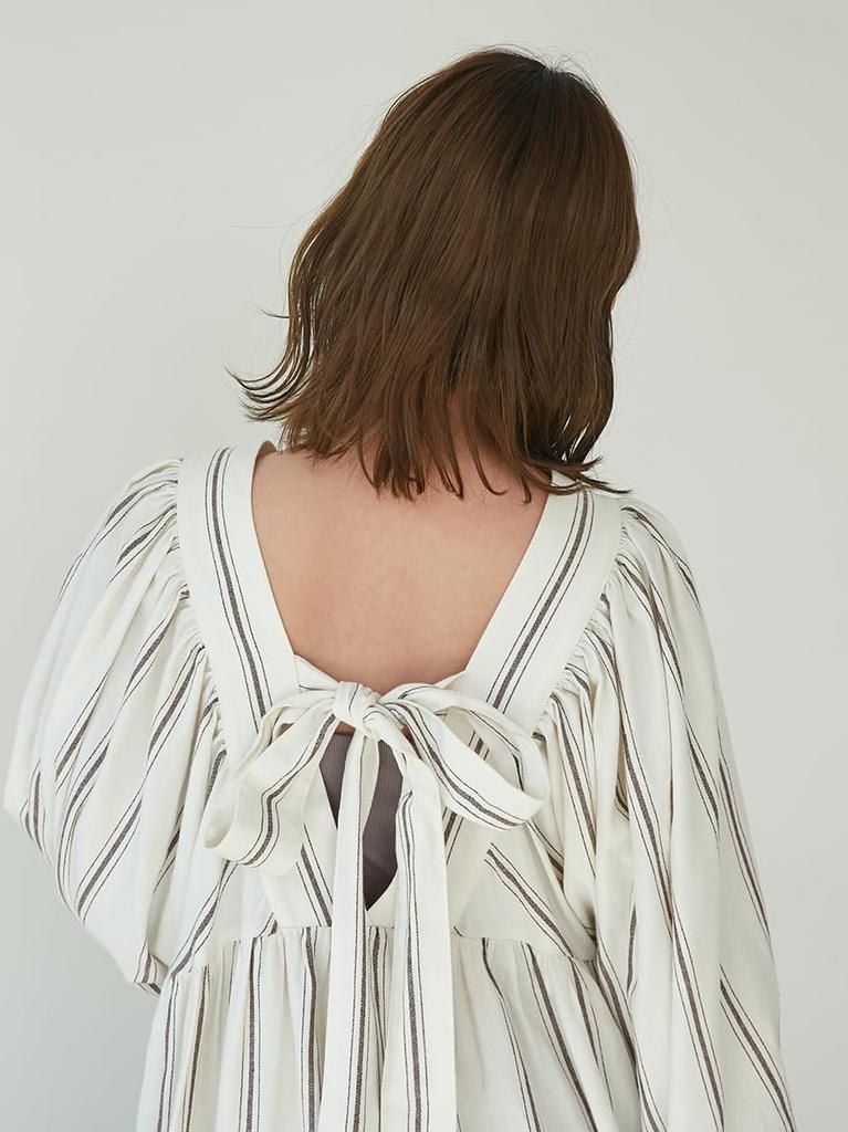 Gelato Pique Dress PWFO252346STRIPEF Gauze-Like