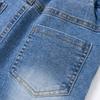 Skinny Jeans für Mädchen mit Schmetterlingsstickerei