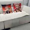 Character R-Ryomen S-Sukuna Cushion Cover Inches Farmhouse Decor Home Throw Pillow Covers For Couch Decorations