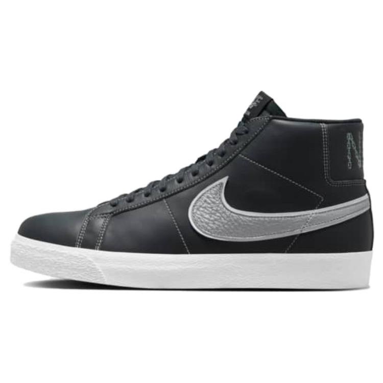 

Новые Nike Sb Zoom Blazer Mid Мейсон Силва Темный Обсидиан Металлик Серебристый DZ7260-400 43