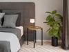 Round Loft Nightstand 35X35X46 Cm Metal Black