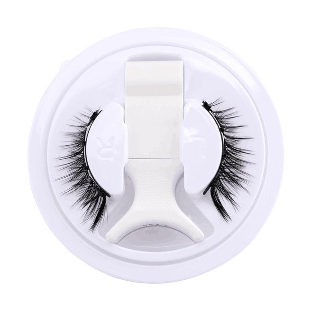 Reusable Waterproof Magnetic False Eyelashes - Natural, Thick, No Glue Needed