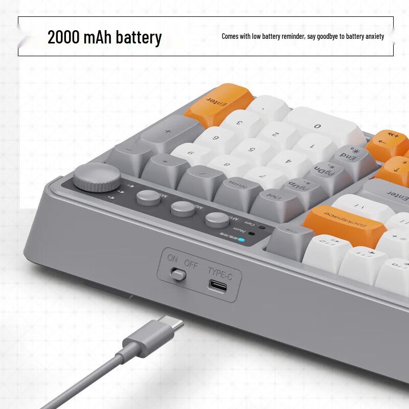 AOC GK210 99-Key Tri-Mode Mechanical Feel Keyboard