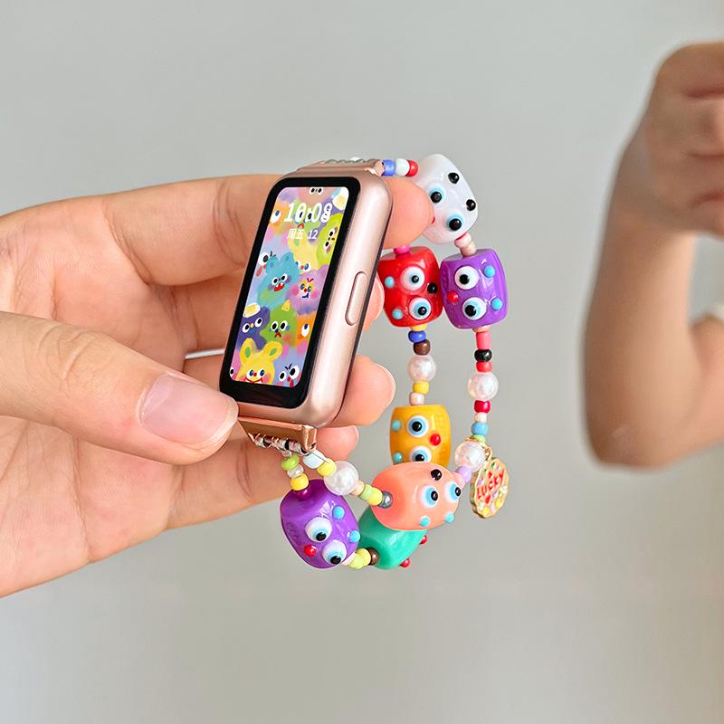 NFC Replacement Strap for Huawei Bracelet 7/8/9/10 and Honor Band 6 Pro 7 by Ms. Xia