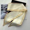 Scarf Women Dot Print Long Silk Feeling Bag Tie Neck Skinny Scarves Female Foulard Hairband Print Lady Neckerchief Ribbon