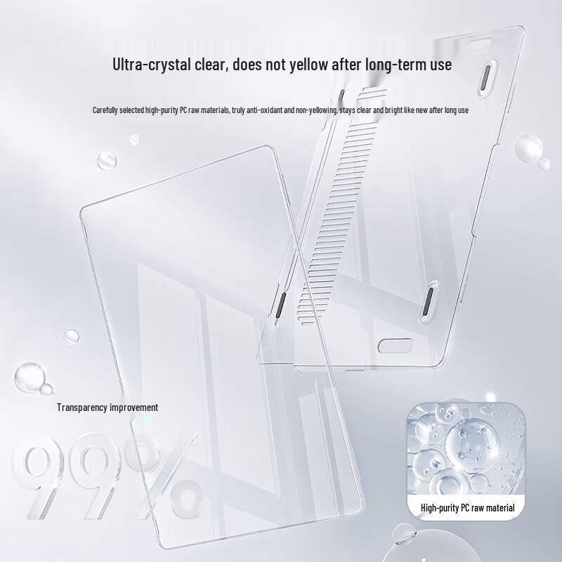 Jichuan Huawei MateBook 14 2024 Laptop Protective Crystal Case