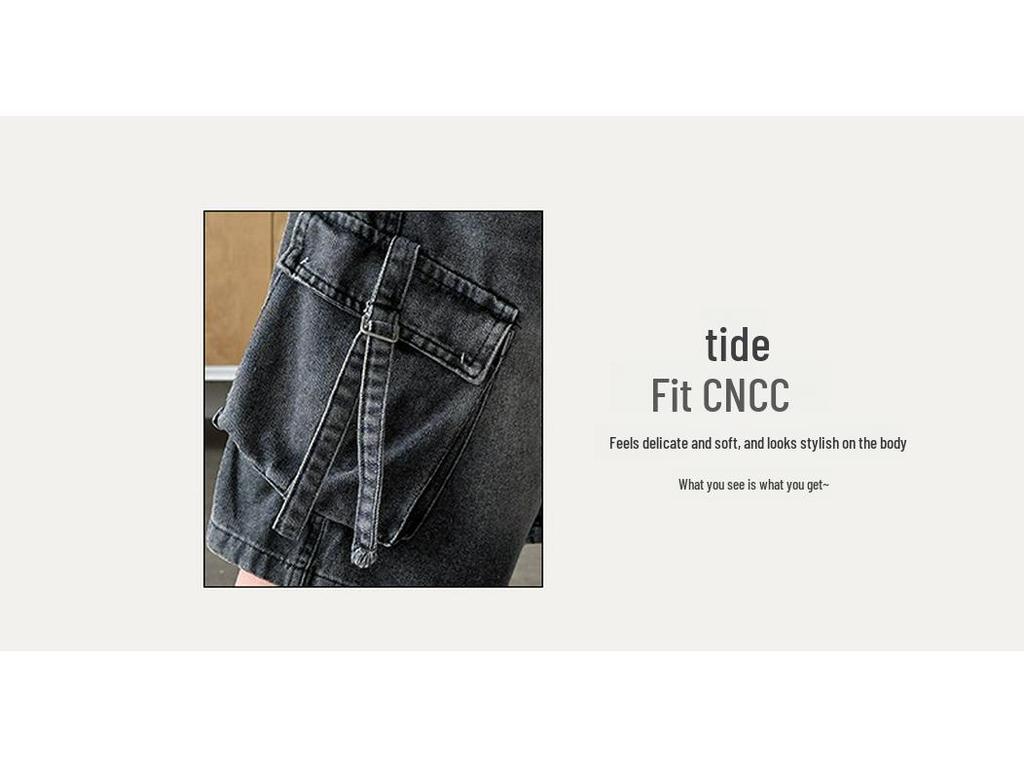 Jungen Sommer 2025 Denim-Shorts - Trendiger Five-Pocket-Stil für Kinder