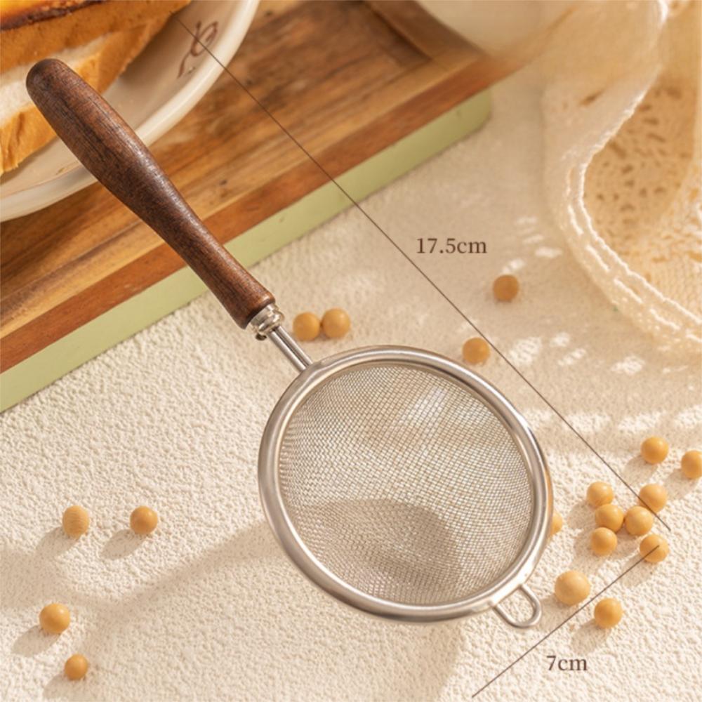

Портативное сито для матча из нержавеющей стали, легко моется, очень мелкая сетка, ситечко для чая, не ржавеет, маленькое сито с мелкой сеткой для кухни