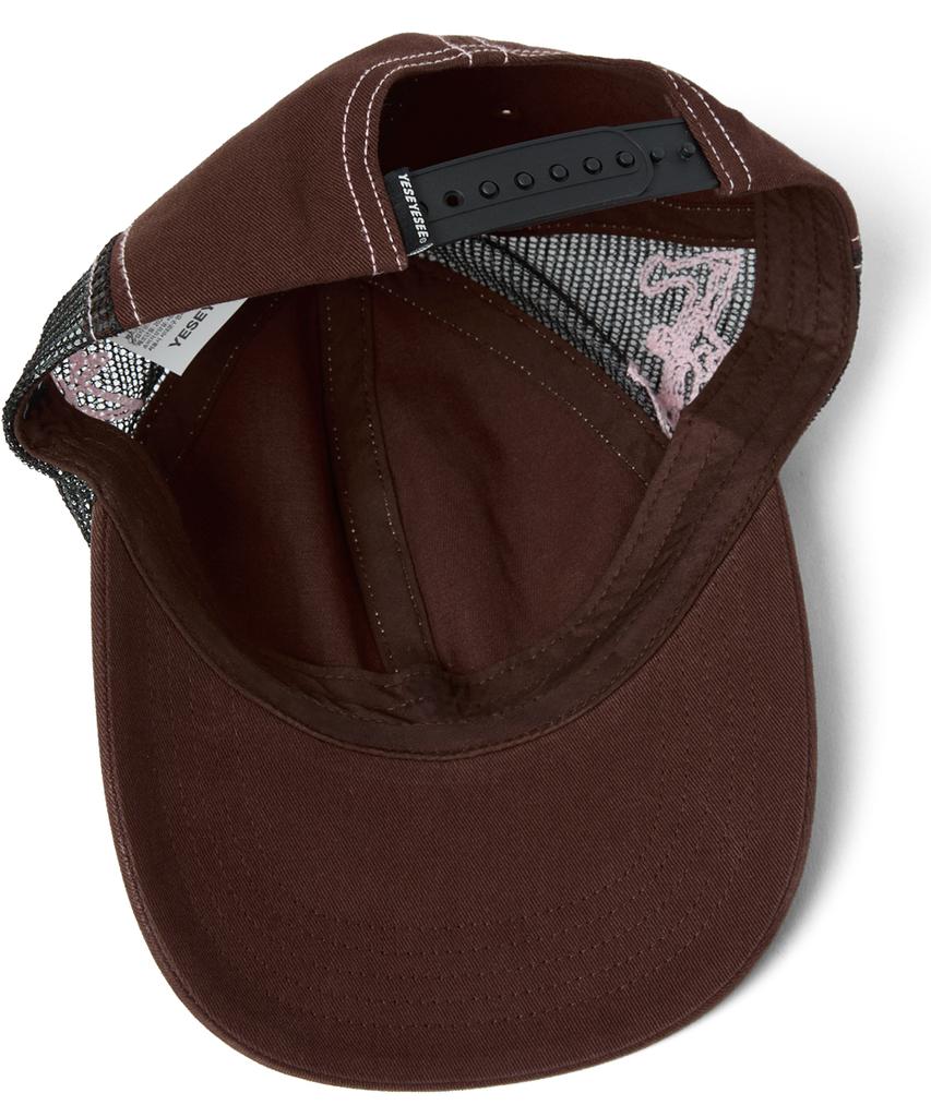 YESEYESEE Hardcore Mesh Cap Brown