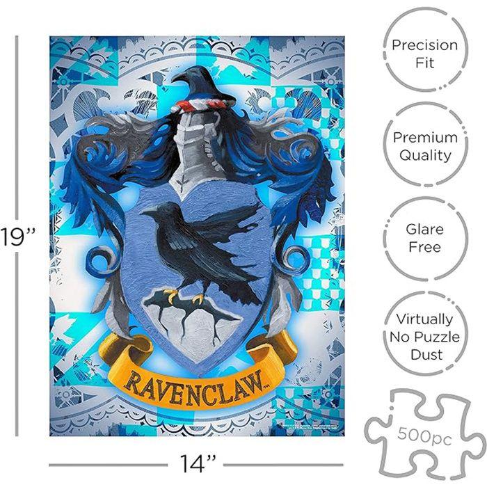 Puzzle - aquarius - ravenclaw - 500 pièces - thème fantastique - pour adultes