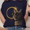 Eclipse Cat 08.12.26 Tee, Total Solar Eclipse Kitty, Comfort Colors 1717 Unisex Garment-Dyed T-shirt