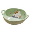 abay Japanese Lucky Cat Ceramic Soup Bowl