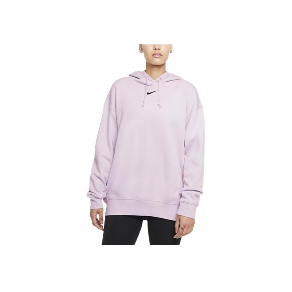 Nike Fleece Pullover Hoodie Damen Hoodies Lila DJ7669-511