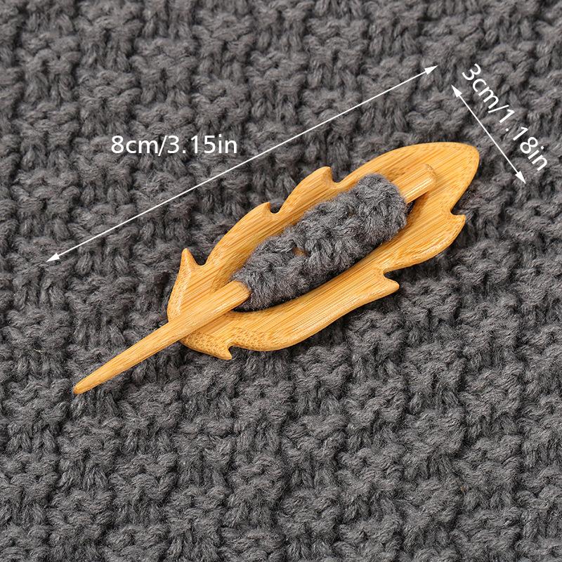 

1 шт. Вязаная тканевая пряжка Изысканные аксессуары для одежды Сельский стиль Натуральный стиль Пряжка для свитера Элегантная Деревянная 10 стилей I