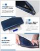 Long Himeji Genuine Made In Small Long Large Crafted by a Wallet Gusseted Coin Zipper Easy To Gift for Day [Modiko] Men's Wallet, Leather, Leather,