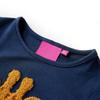 Kids Long Sleeve T Shirt Navy Blue 116