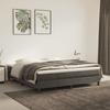 347849 vidaXL Pocket Spring Bed Mattress Dark Grey 180x200 Cm Thickness 20 Cm